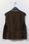 Aviva Jifei Xue single buckle vest SS23-SBCV-ACP bronze color PAJX3